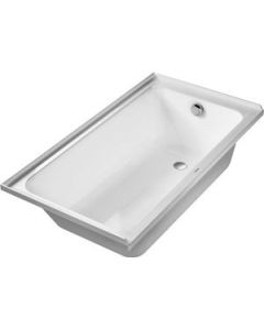 Duravit 700405000000090 T6032-D-Code Soaking Bathtub in White