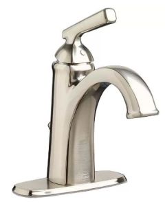 American Standard 7018101.295 Edgemere Single Hole Bathroom Faucet in Brushed Nickel