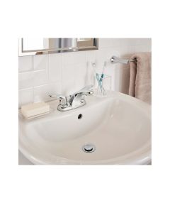American Standard 7075200.002 Colony PRO CollectionColony Two-Handle Centerset Bathroom Faucet in Polished Chrome