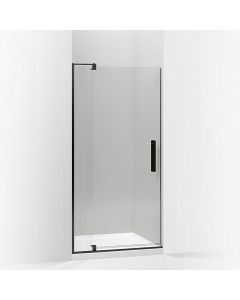 Kohler 707531-L-ABZ Revelpivot shower door, 70"H x 35-1/8 - 40"W, with 5/16" in Thick Crystal Clear glass with Anodized Dark Bronze frame