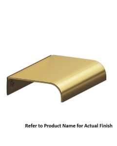 Colonial Bronze 708 Series Edge Pull in Polished Brass
