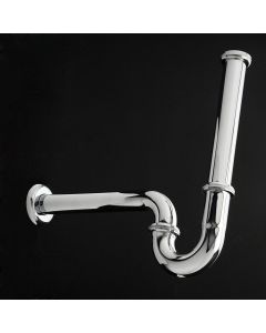 Lacava 7100-11-CR Trap P-trap assembly MAX H: 12 7/8" in Polished Chrome