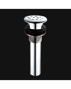Lacava 7100-18OF-CR Drain Grid drain for American lavatories. With over-flow holes. DIAM: 2 1/4" in Polished Chrome