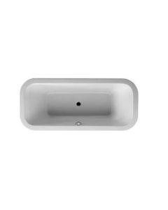 Duravit 710020004531090 Acrylic Bathtub with Light Remote Heater in White