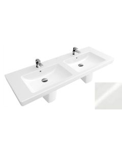 Villeroy & Boch 7175U401 Subway Vanity double washbasin 51 1/8" x 18 1/2" (1300 x 470 mm)