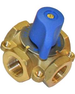 Tekmar 720 4-Way Mixing Valve 720 - 3/4 inch Brass