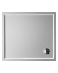 Duravit 720119000000090 Starck Shower Basin in White Alpin