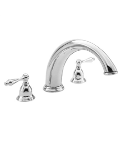 Newport Brass 7206/15S Series Double Handle Roman Tub Deck Set in Satin Nickel 365