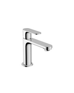 Hansgrohe 72517001 Rebris S 1.2 GPM Single-Hole Single Lever Faucet 110 with Pop-Up Drain in Polished Chrome
