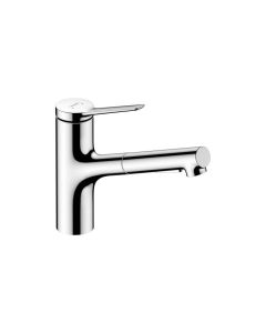 Hansgrohe 74800001 Zesis Pull-Out Kitchen Faucet 2-Spray 1.75 GPM in Polished Chrome
