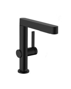 Hansgrohe 76063671 Finoris Pull-Out Single-Hole Faucet 230 with 2-Spray 1.2 GPM in Matte Black
