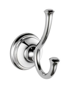 Delta 79735 Cassidy Double Robe Hook In Chrome