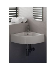 Scarabeo 8007AW Square 8007/A Drop-In Washbasin In White