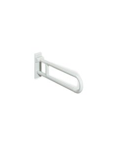 Hewi 801.50.130 99  Hinged Support Rail in Pure White