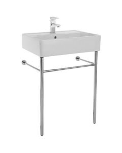 Nameeks SCARABEO 8031/R-60-THREE HOLE Bathroom Sink Scarabeo