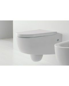 Scarabeo 8048C Tizi Wall-Mounted Toilet In White
