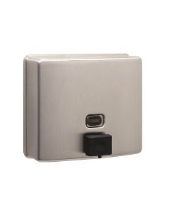 Bobrick 818615 ConturaSeries® Surface Mounted Heavy Duty Manual Liquid Soap Dispenser in Satin