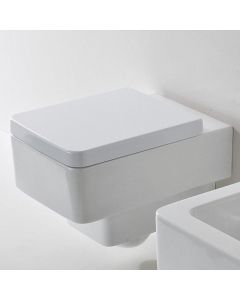 Scarabeo 8301W Next Wall-Mounted Toilet In White