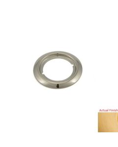 Baldwin 8314.040 8314 Standard Rim Decorative Cylinder Trim Collar, Satin Brass