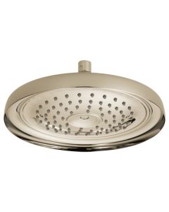 Brizo 83310-PN Essential™ 1.75 GPM 11" Width Classic Single Function Round Raincan Shower Head in Brilliance® Polished Nickel