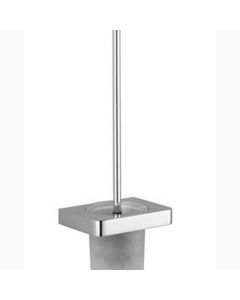 Dornbracht 83900710-00 Lulu Wall Toilet Brush Set In Chrome