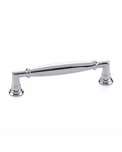 Emtek 86475US26 Transitional Heritage 4-1/4" Length Westwood  Handle Cabinet Pull in Polished Chrome