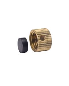 Brass Drain Large Cap by Mueller 888-352
