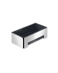 Hewi 900.03.00140 92 System 900 Rectangular Wall Mount Shower Basket in Anthracite Gray