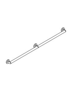 Hewi 900.36.067XA 48" Length Grab Bar with Additional Support in Satin