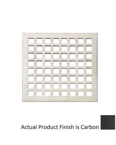 California Faucets 9172-CB Style Mission 6" Shower Drain Grid in Carbon Finish