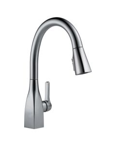 Delta 9183-AR-DST Mateo Single Handle Pull-Down Kitchen Faucet With Shieldspray Technology In Arctic Stainless