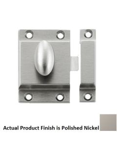 Merit Metal 9280 PN Cupboard Turn in Polished Nickel