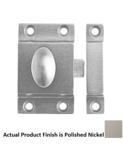 Merit Metal 9281.5 PN Cupboard Turn in Polished Nickel
