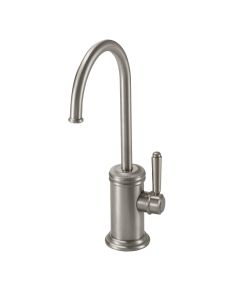 California Faucets 9623-K10-33-SN Davoli 1 GPM Single Handle Deck Mounted Hot and Cold Water Dispenser in Satin Nickel