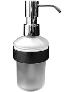 Duravit 99161000 D-Code 2.24" Wall Mounted Soap Dispenser in Polished Chrome