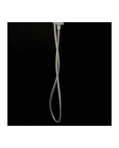 Lacava A00045-CR Flexible shower hose for hand-held shower, stretches from 59"-80". in Polished Chrome