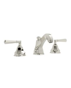 Rohl A1908LMPN-2 Palladian High Neck Widespread Lavatory Faucet in Polished Nickel
