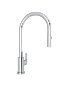 Rohl A3430LMAPC-2 Lombardia Pull-Down Kitchen Faucet in Polished Chrome