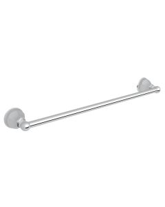 Rohl A6886/24APC Palladian Wall Mount 24" Single Towel Bar in Polished Chrome