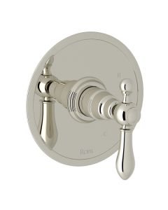Rohl AC110LM-PN Arcana Pressure Balance Trim Without Diverter in Polished Nickel