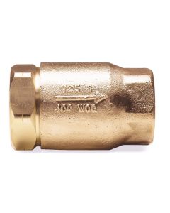 Conbraco 61-506-01 Bronze Spring Check Valve, w/ Ball Cone, 1 1/4"NPT Female