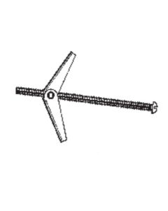 Bugler B5020 3/8" x 3" Toggle Bolt w/ Wing (Ea)