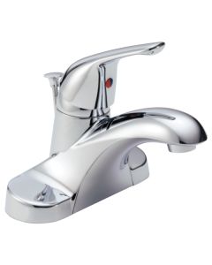 Delta B510LF Foundations Single Handle Centerset Bathroom Faucet In Chrome