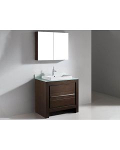 Madeli B700-36-001-WA Retro 36" Bathroom Vanity in Walnut