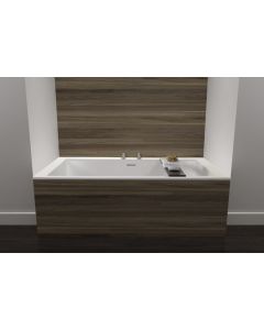 WetStyle BC0901-PC-COP-MA Cube Collection Drop in White Matte