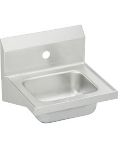 Elkay CHS17161 Stainless Steel 16-3/4" x 15-1/2" x 13", Single Bowl Wall Hung Handwash Sink