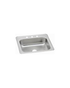 Elkay CR25224 Celebrity Stainless Steel 25" x 22" x 7", Single Bowl Drop-in Sink