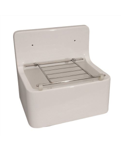 Barclay CS520 Cleaner Sink in Polished White
