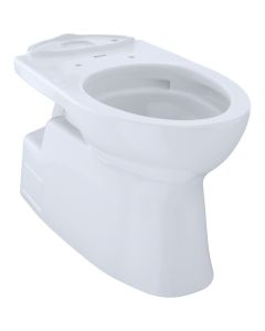 Toto CT474CUFG#01 Vespin II Universal Height Elongated Skirted Toilet Bowl with CEFIONTECT in Cotton White