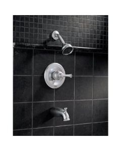 Delta DEL14469MCLHP Single Handle Tub And Shower (Handles Sold Separately)